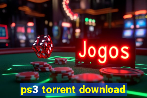 ps3 torrent download